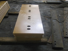 Maquinaria de construcción Niveladora Blade 1u1476 Reemplazo del filo de corte