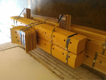 Nivelador de cuchilla de niveladora curvada 7D4508 para motoniveladora