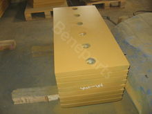 Tractor agrícola Motoniveladora Cuchilla Cuchilla de corte D155 a-2 Bulldozer Cuchilla de corte Doble Bisel plano 195-71-61550