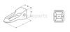 1835300 Dientes de cucharón CAT J Family J300